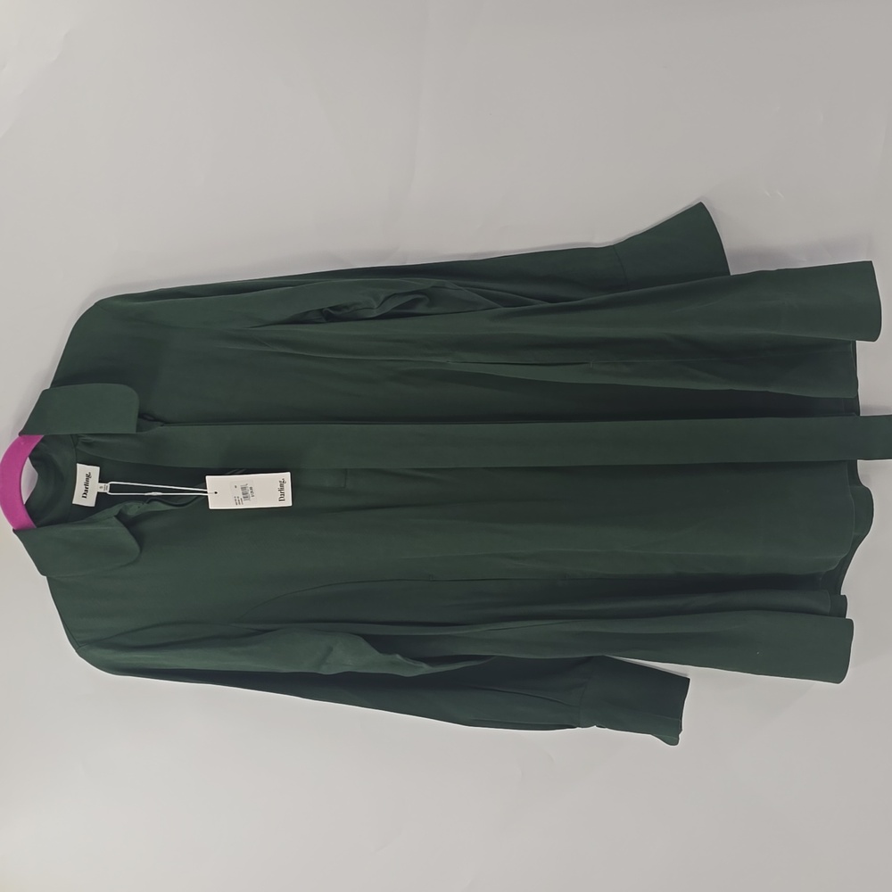 Darling Forrest Green Shirt Dress - Picture 6 of 13